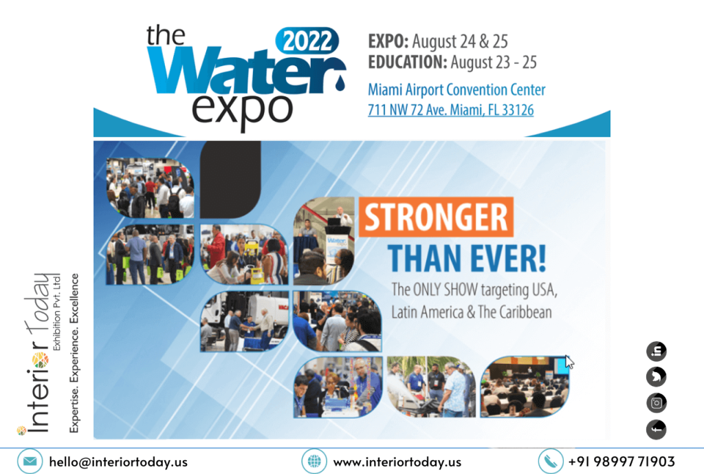Exhibition Stall Designer For The Water Expo 2022 The Water Expo