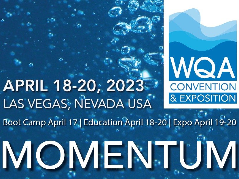 Exhibition Booth Constructor Company WQA Convention & Exposition 2023 Las Vegas, USA