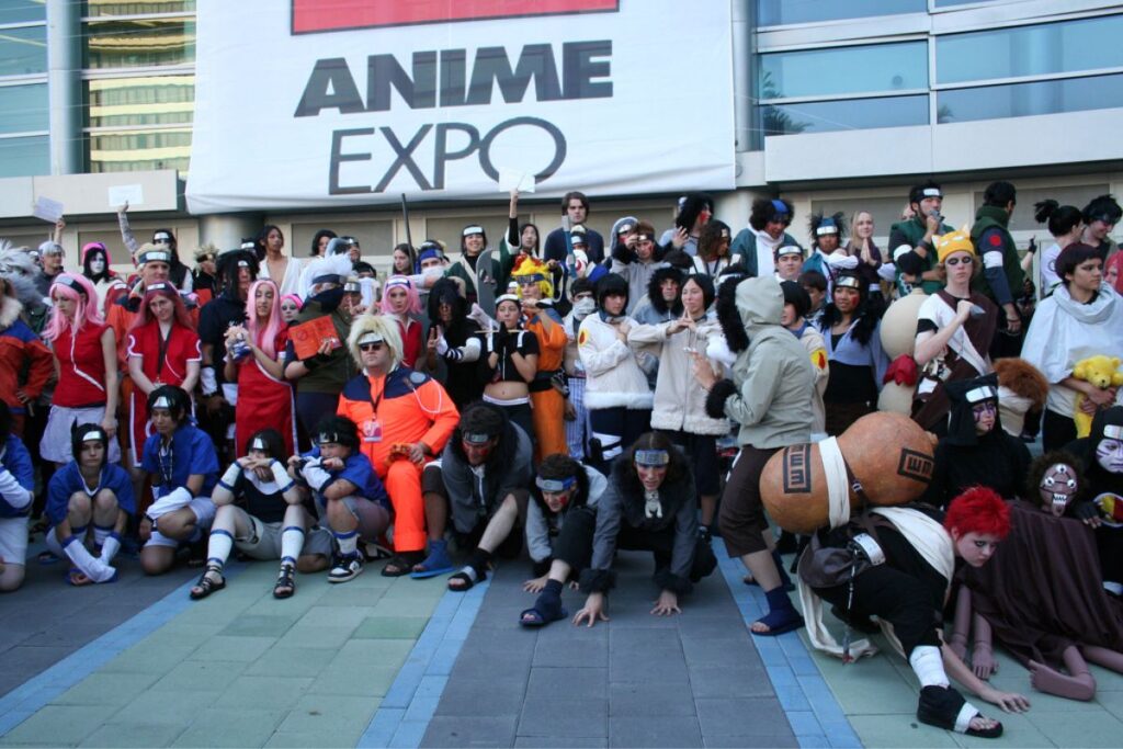 Exhibition Booth Constructor Company ANIME EXPO 2023 in Los Angeles, USA