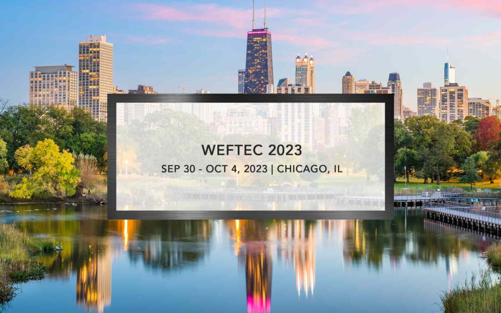 WEFTEC 2023 Chicago, the Water Quality Event Stand Builder in WEFTEC 2023