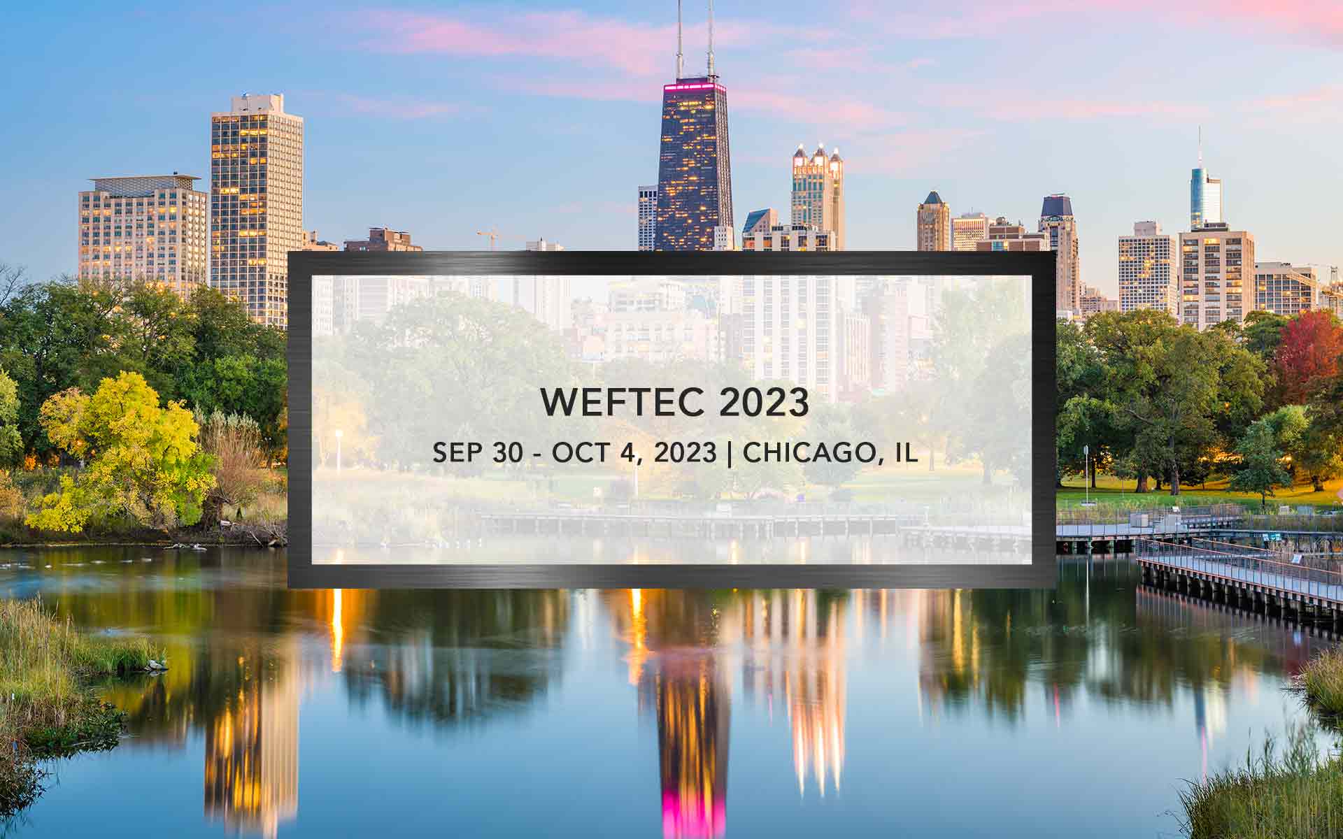 Exhibition Booth Constructor Company in WEFTEC 2023 Chicago USA
